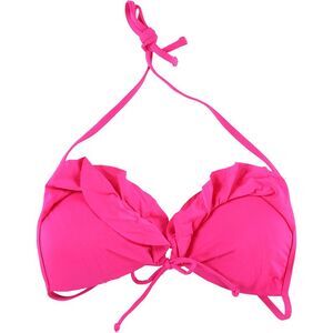 Kenneth Cole Womens Push Up Bikini Swim Top, pnk, M